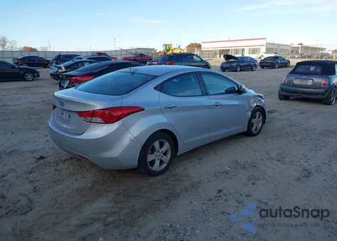 2013 Hyundai Elantra Gls из США, поврежденный, VIN KMHDH4AE3DU992589